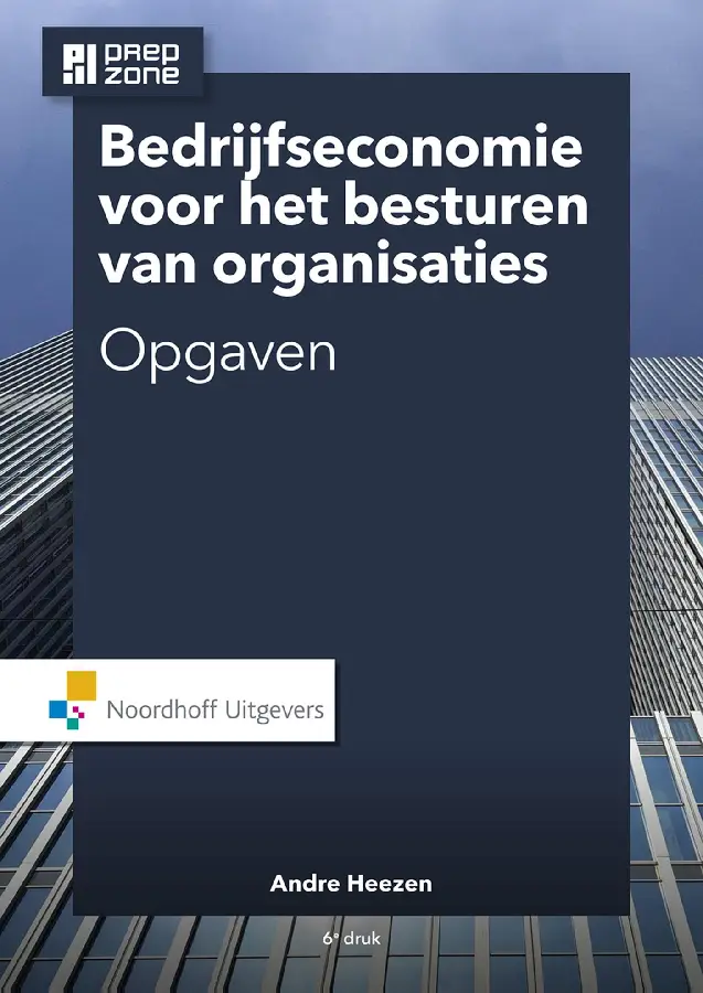 Bedrijfseconomie voor het besturen van o