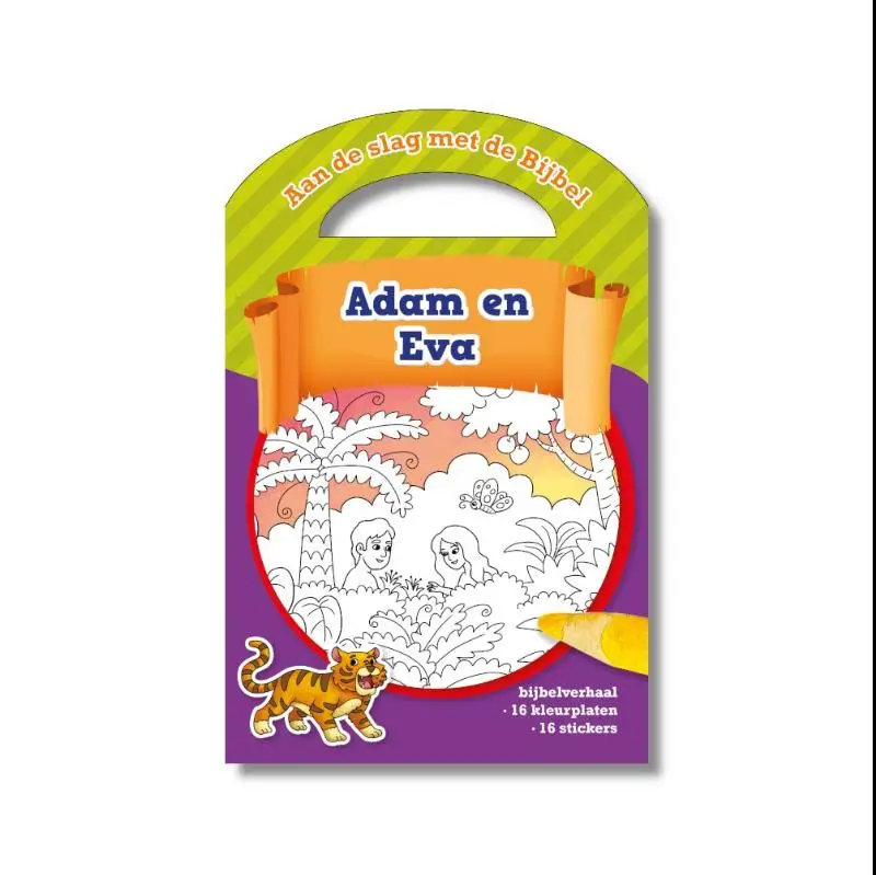 Adam en eva incl stickers