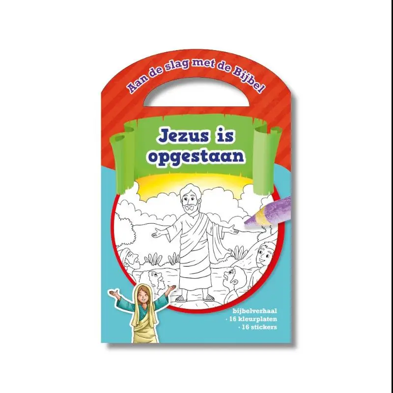 Jezus is opgestaan incl stickers