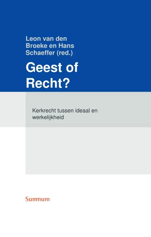 Geest of recht?