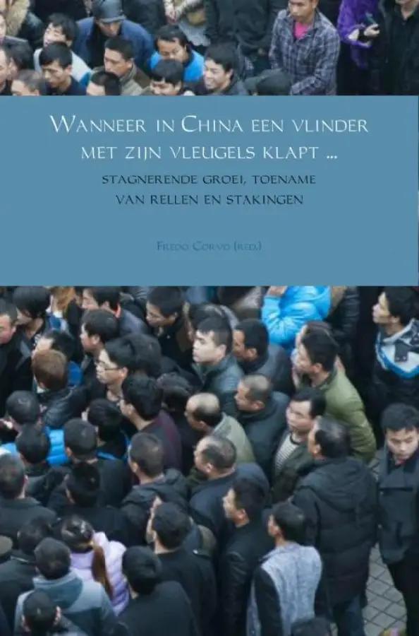 Wanneer in China een vlinder met zijn vl