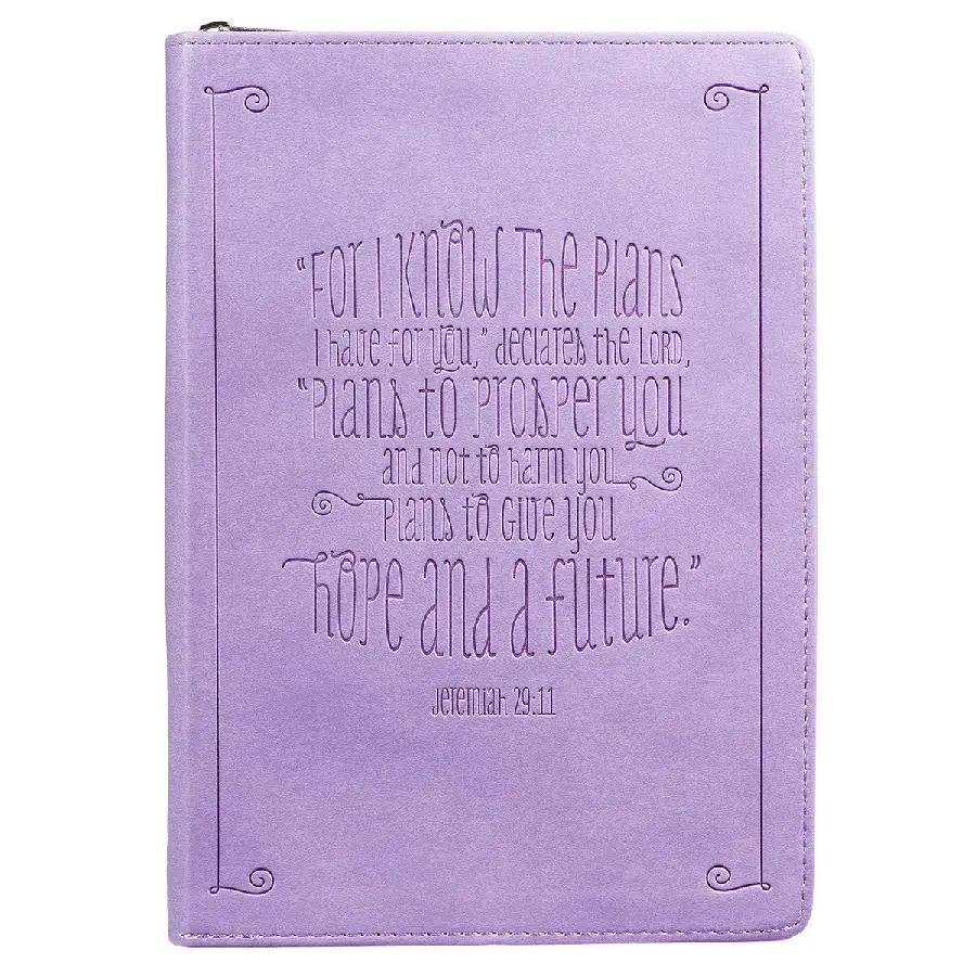 For I know the plans, LuxLeather Journal