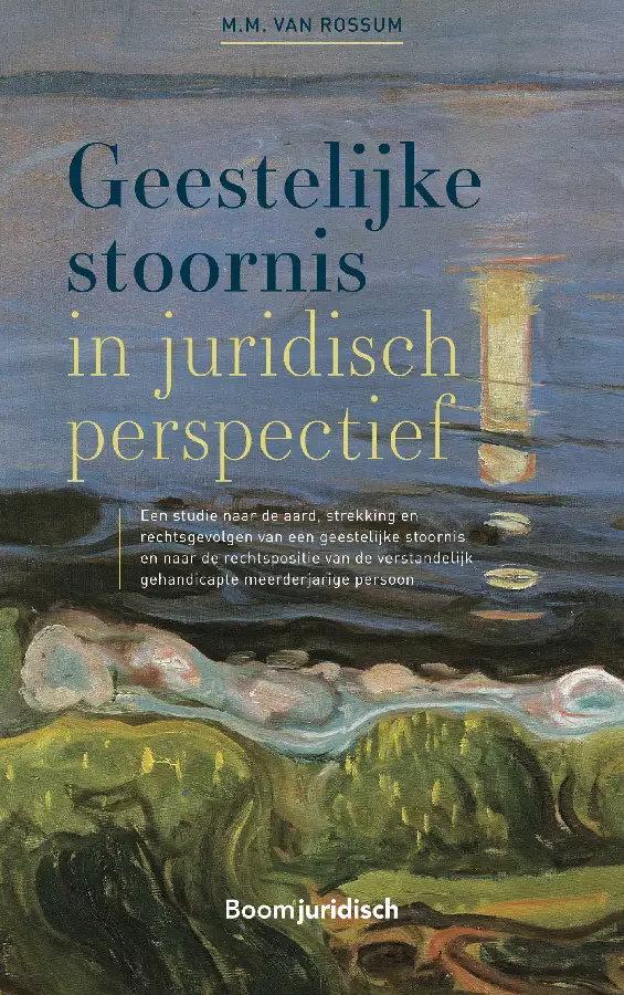Geestelijke stoornis in juridisch perspe