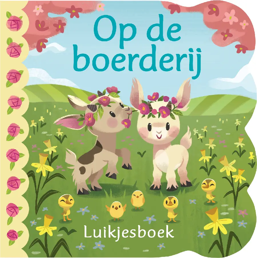 Op de boerderij luikjesboek