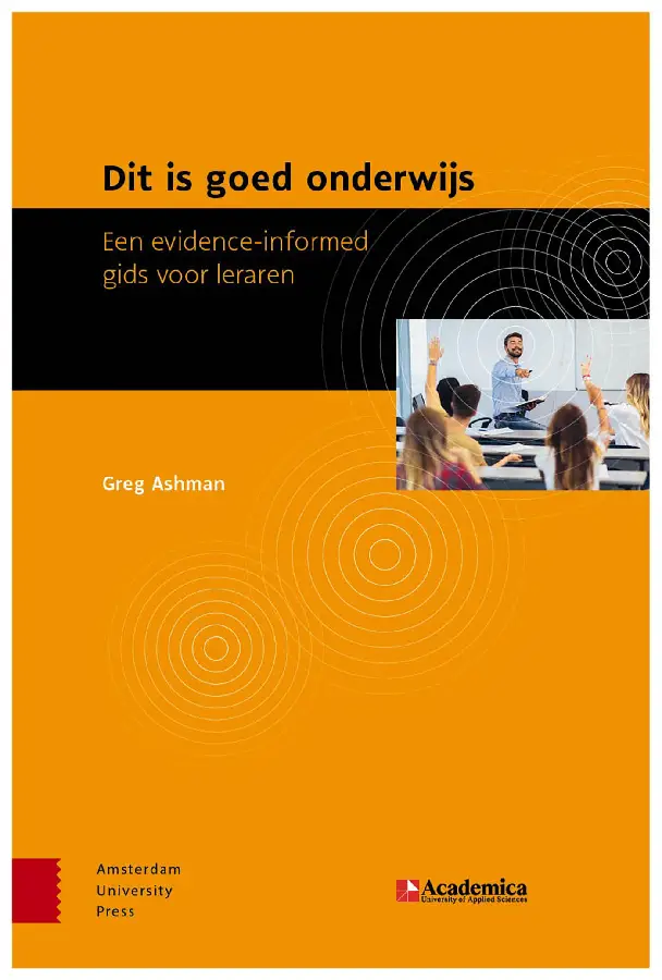 Dit is goed onderwijs