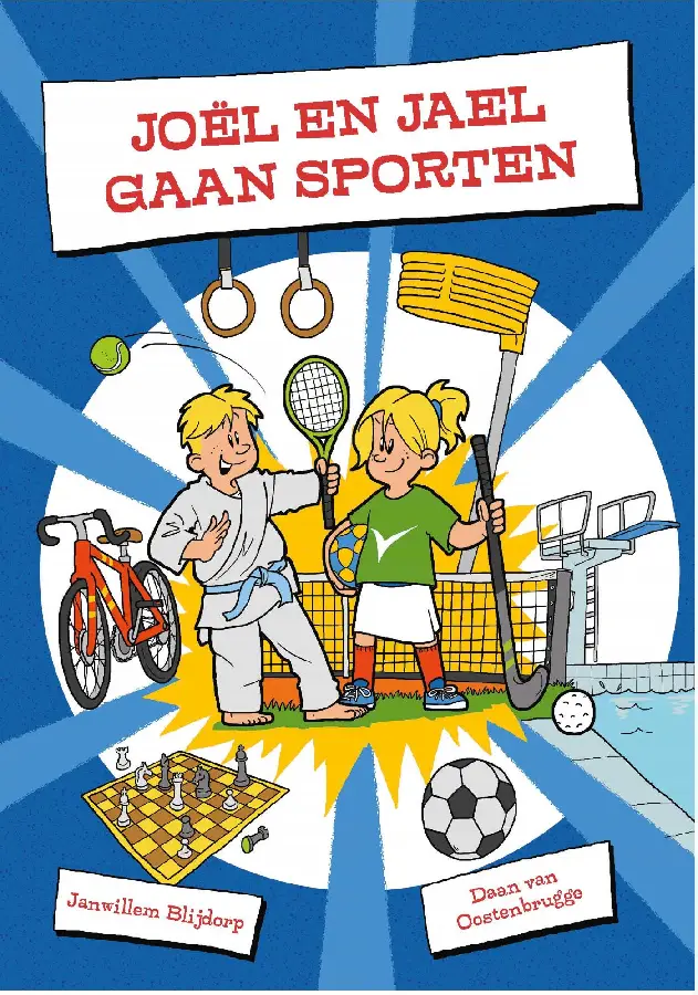 Joël en Jael gaan sporten