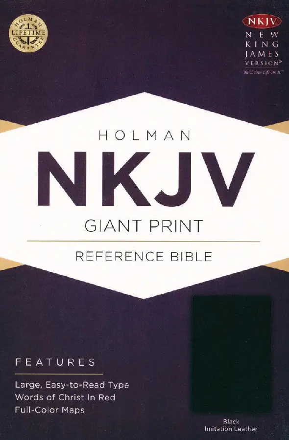 NKJV Giant Print Reference Bible - Index