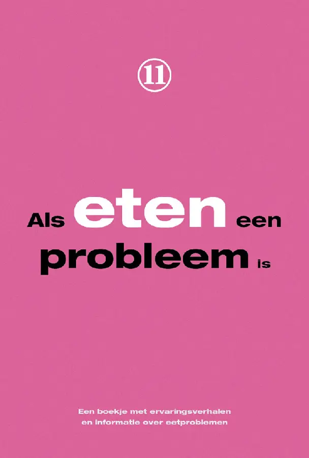 Als eten een probleem is