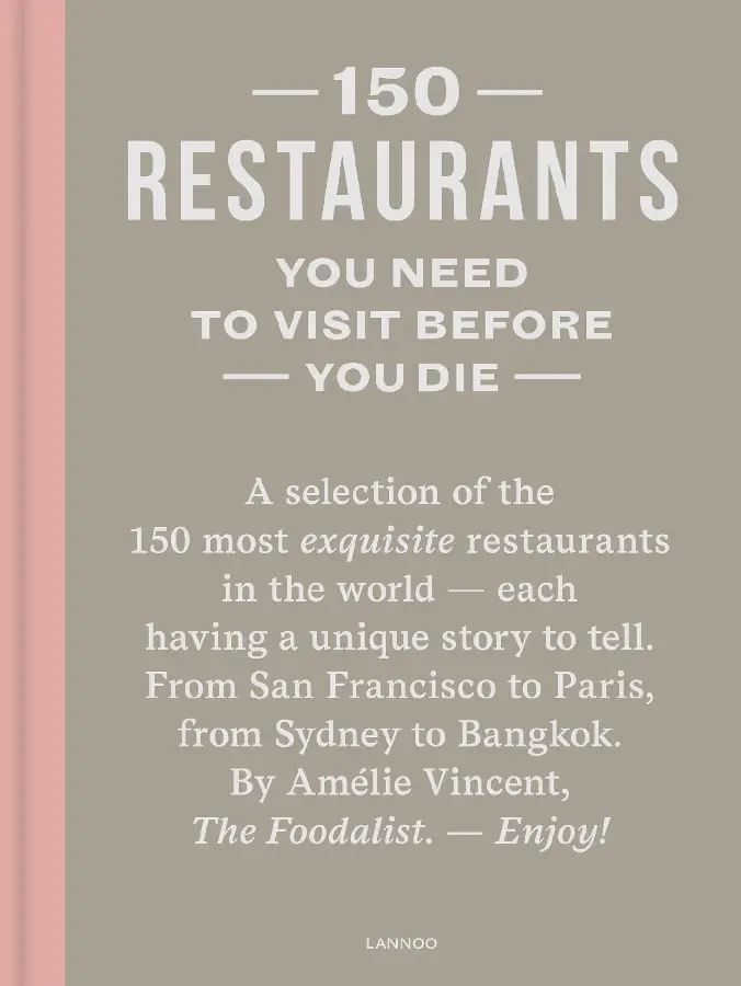150 restaurants you need to visit before