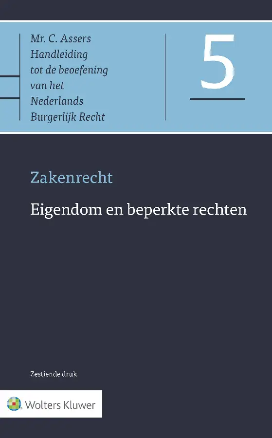 Zakenrecht / 5 Eigendom en beperkte rech