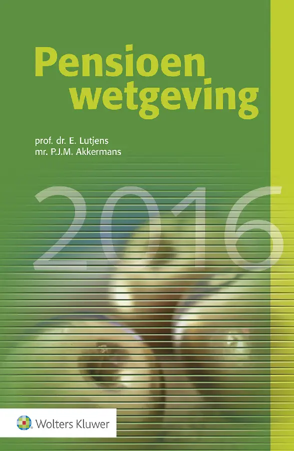 Pensioenwetgeving 2016