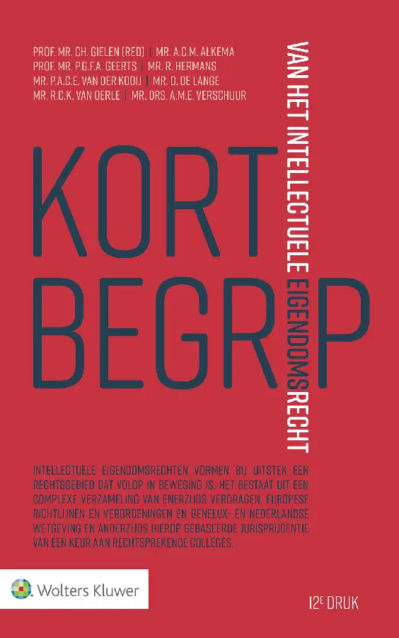 Kort begrip van het intellectuele eigend