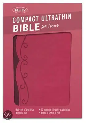 Compact Ultrathin Bible Teens -Fuchsia