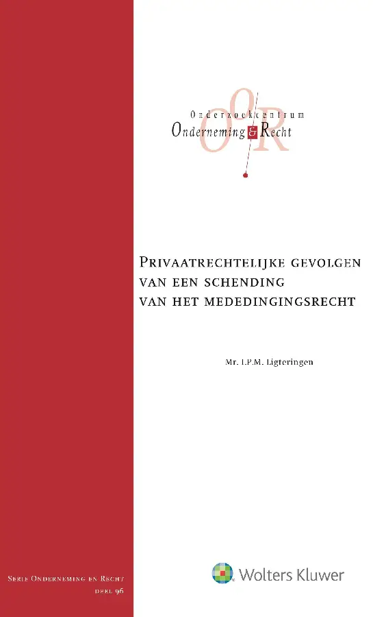 Privaatrechtelijke gevolgen van een sche