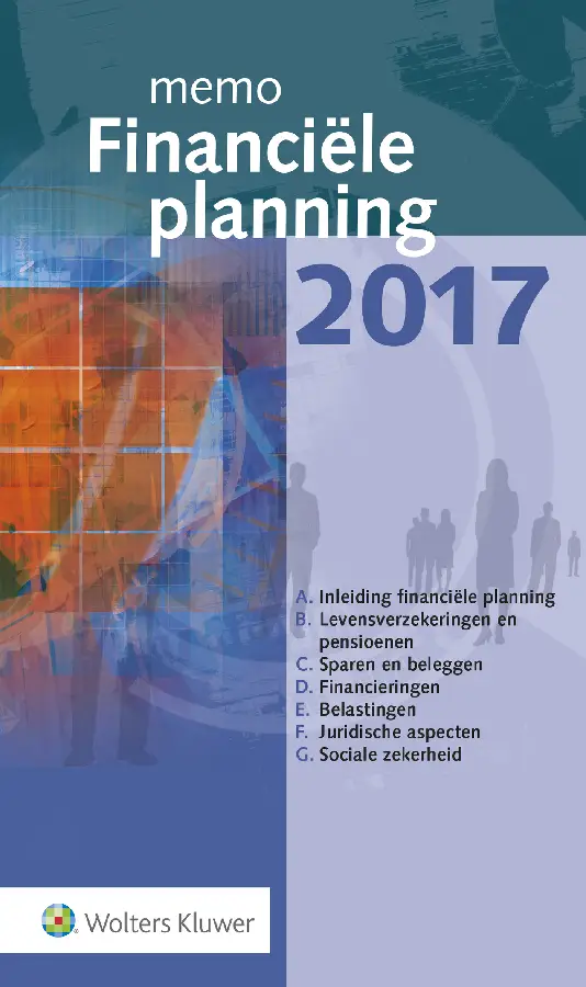 Memo Financiële planning 2017