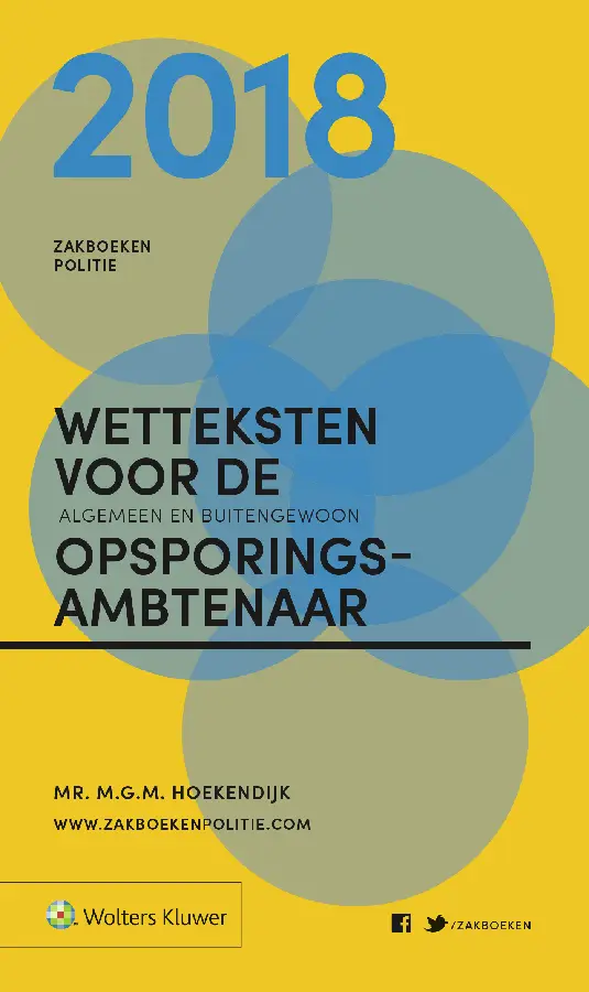 Zakboek Wetteksten voor de algemeen en b