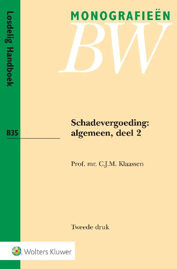 Schadevergoeding: algemeen  / 2