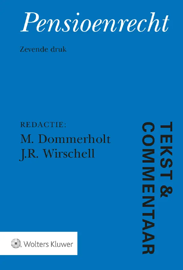 Tekst & Commentaar Pensioenrecht