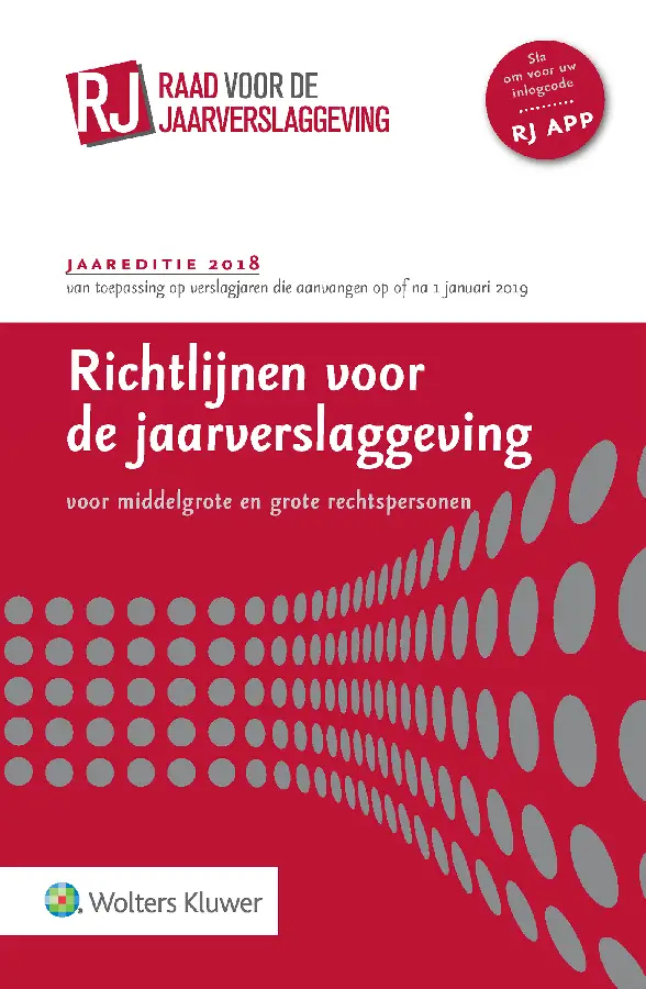 Richtlijnen voor de jaarverslaggeving, m
