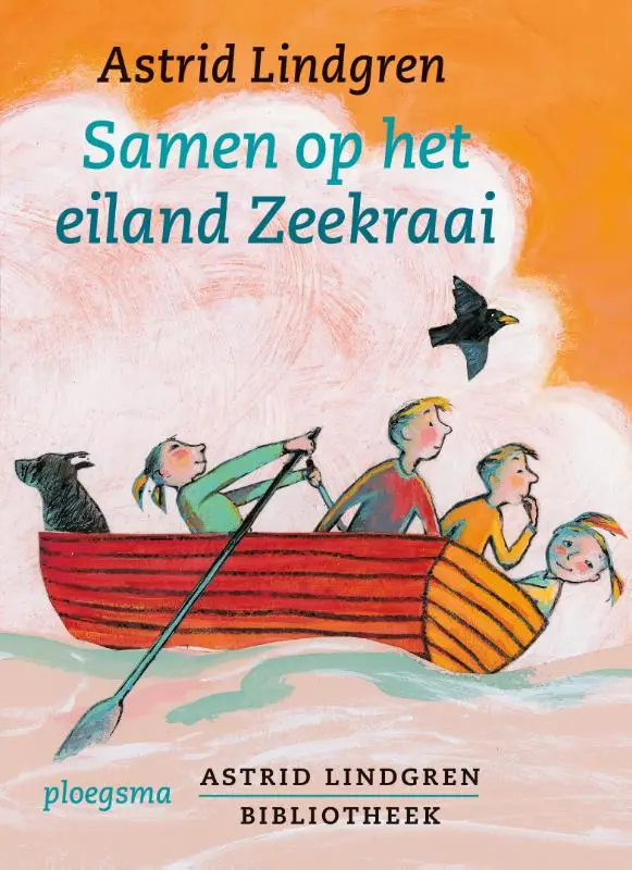 Samen op het eiland zeekraai