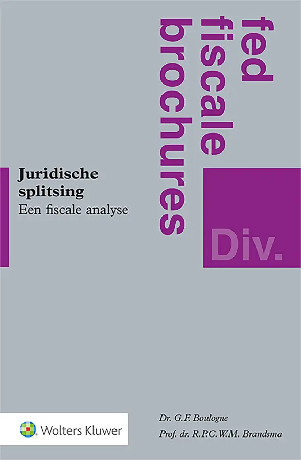 Juridische splitsing