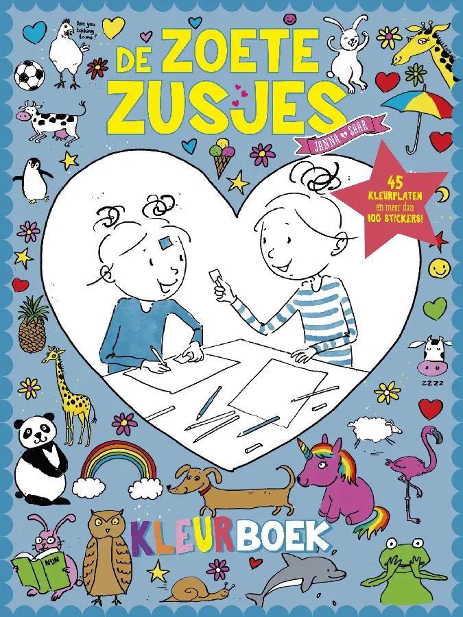 Zoete Zusjes kleurboek