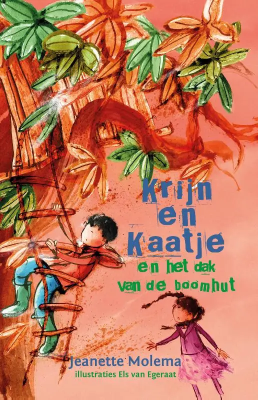 Krijn en kaatje en het dak van de boomhu