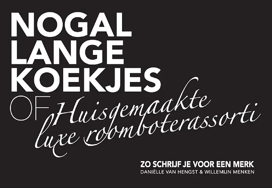 Nogal lange koekjes of huisgemaakte room