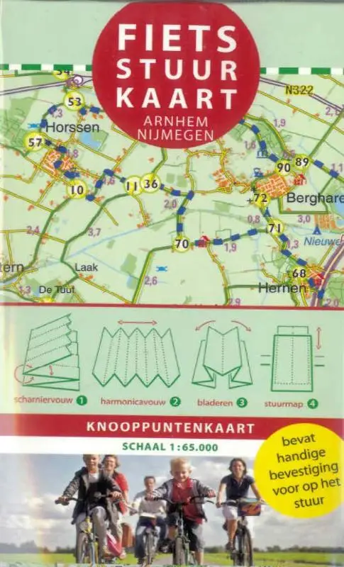 Fietsstuurkaart regio Arnhem/Nijmegen(se