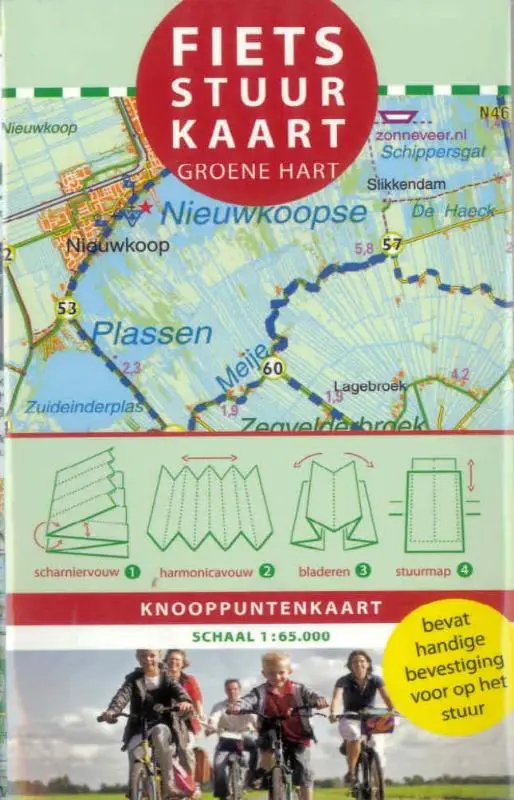 Fietsstuurkaart regio Groene Hart (set 6