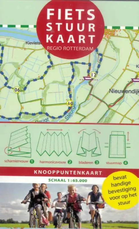 Fietsstuurkaart regio Rotterdam (set 6 e