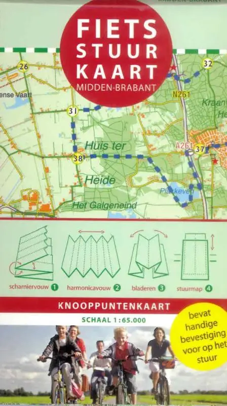 Fietsstuurkaart regio Midden-Brabant (se
