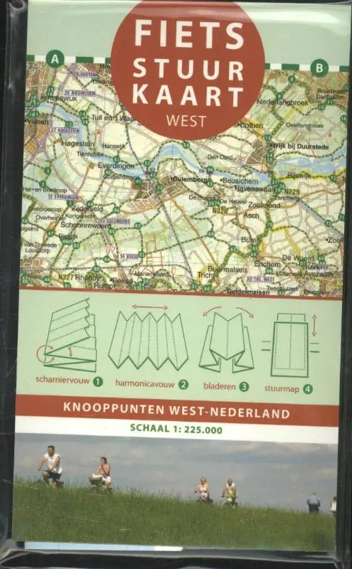 Fietsstuurkaart West-Nederland