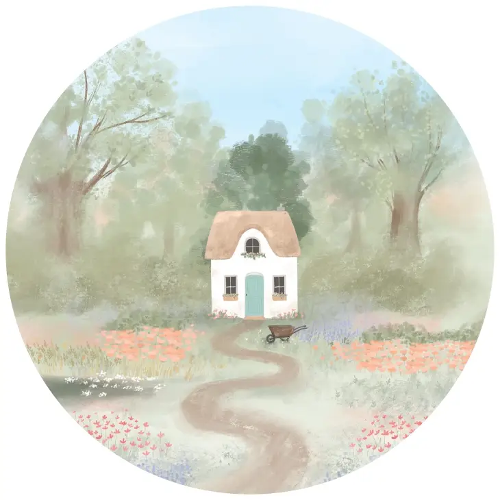 Cirkel Tuin (Blanco)