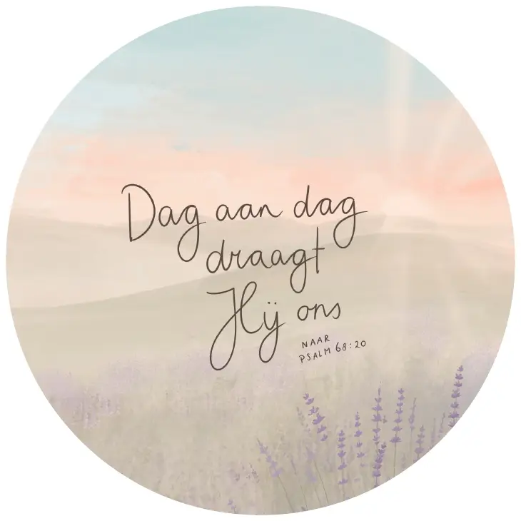 Cirkel Dag aan dag draagt Hij ons