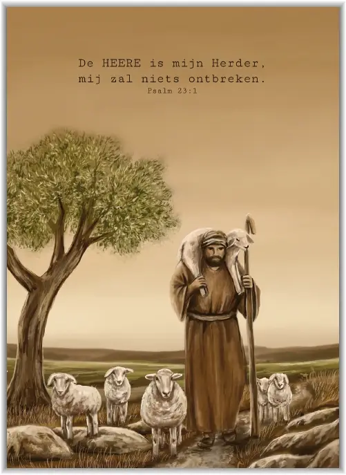 Poster A5 Wapenrustig Efeze 6