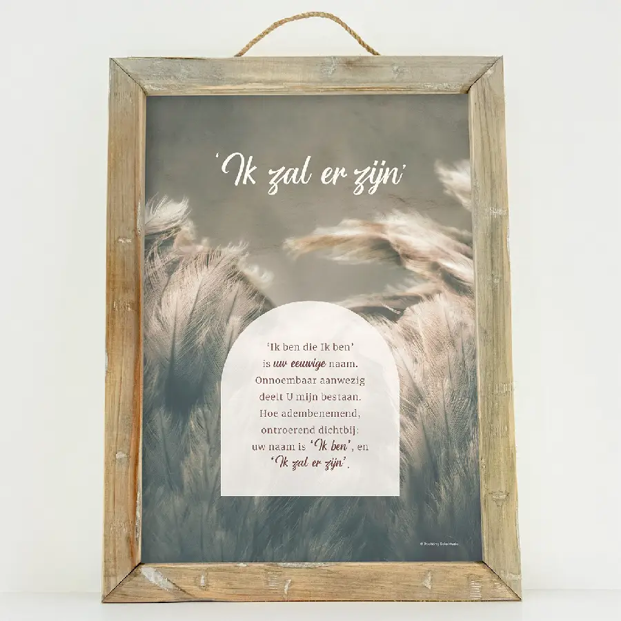 Ik zal er zijn - A4