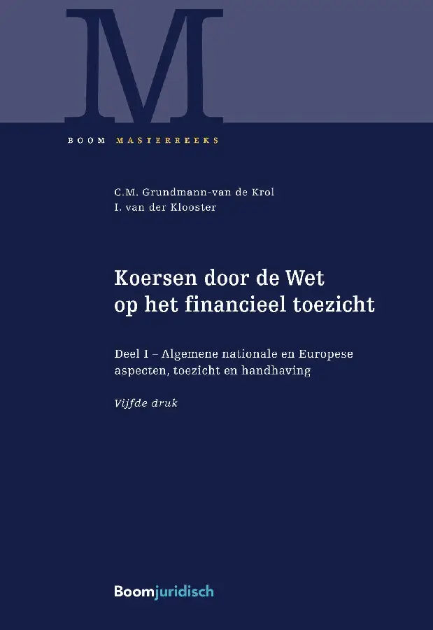 Koersen door de Wet op het financieel to