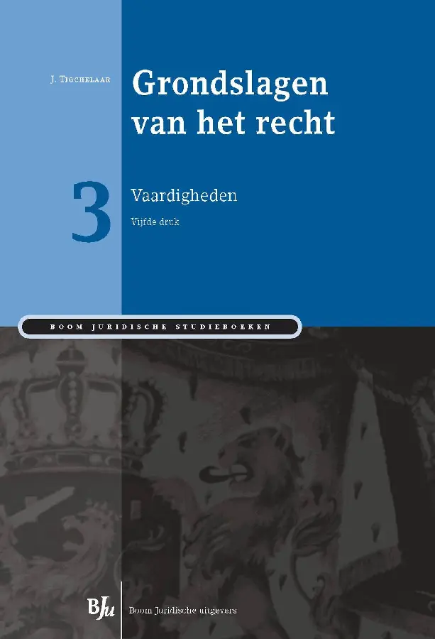 Grondslagen van het recht  / 3