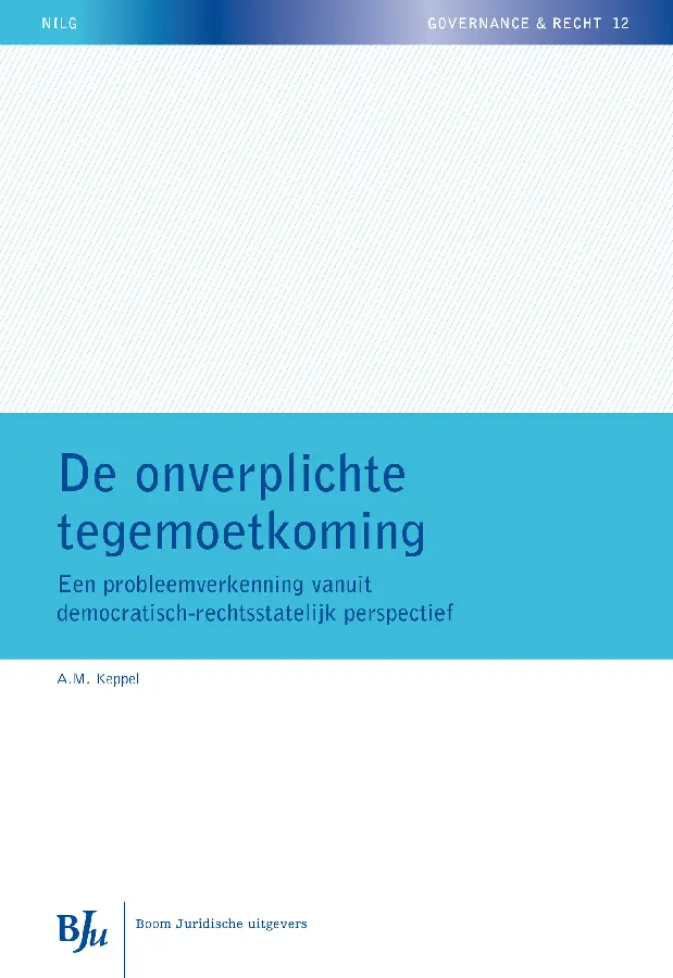 De onverplichte tegemoetkoming