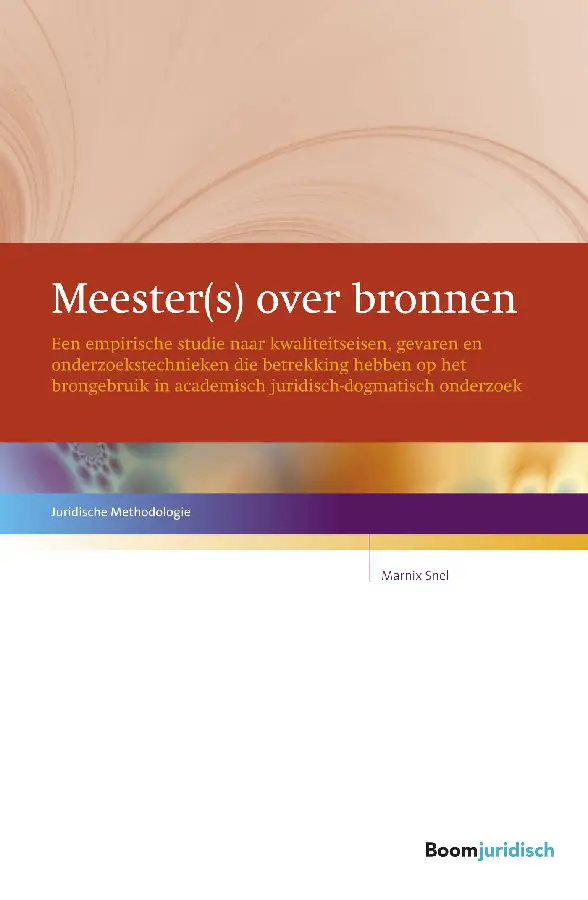 Meester(s) over bronnen