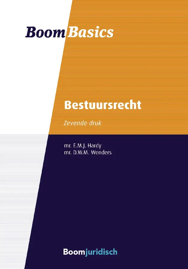 Boom basics bestuursrecht