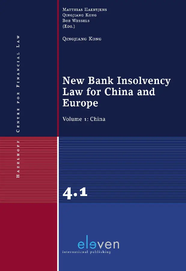 New Bank Insolvency Law for China and Eu