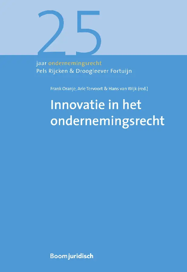 Innovatie in het ondernemingsrecht