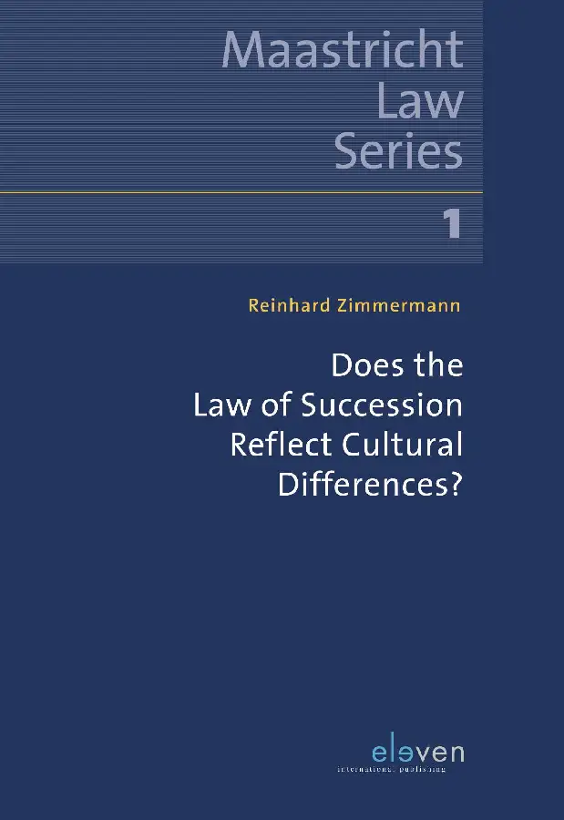 Does the Law of Succession Reflect Cultu