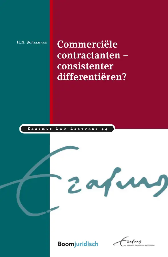 Commerciële contractanten – consistenter