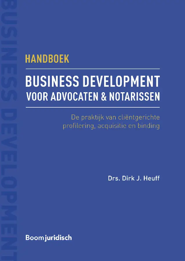 Handboek business development voor advoc