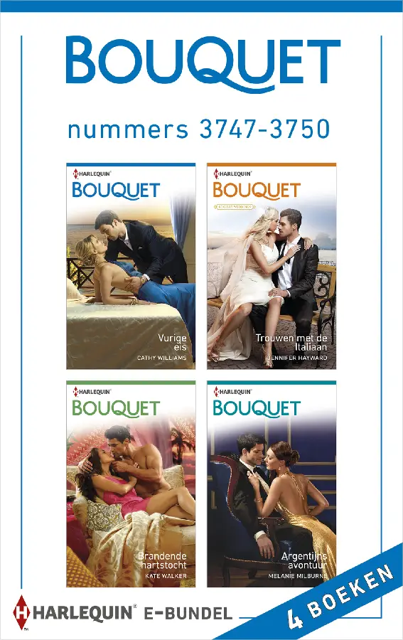 Bouquet e-bundel nummers 3747-3750