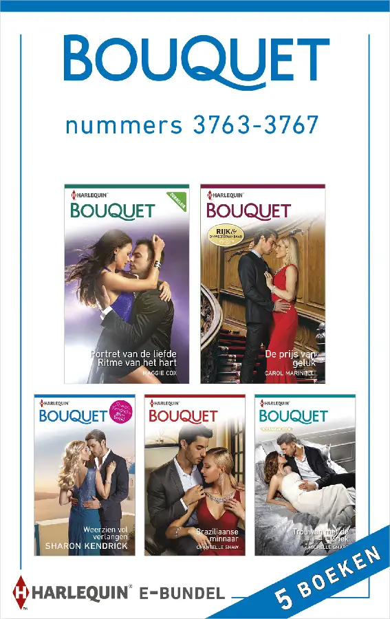 Bouquet e-bundel nummers 3763-3767 (5-in