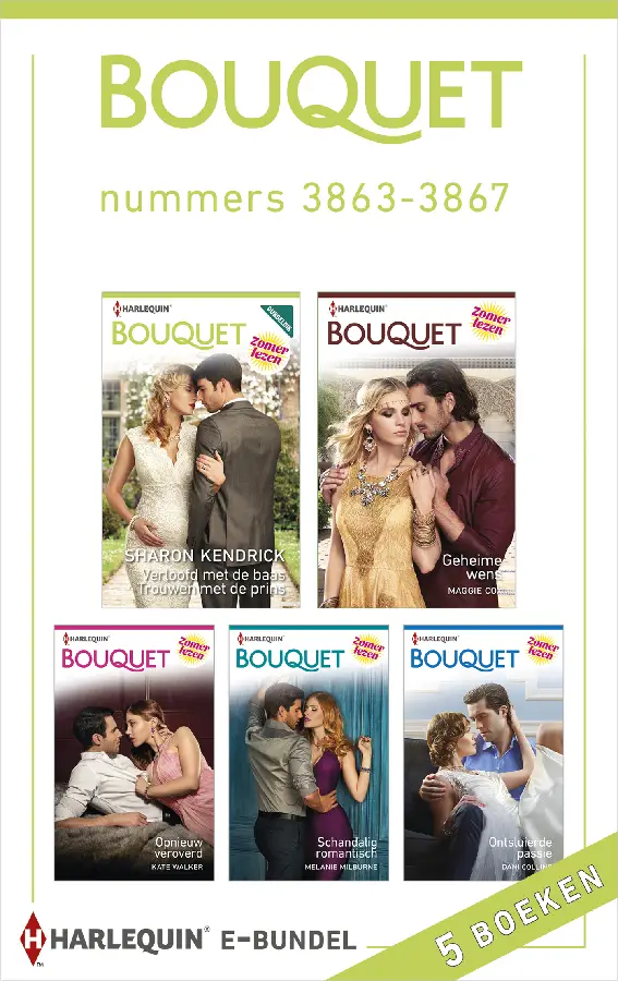 Bouquet e-bundel nummers 3863 - 3867 (5-